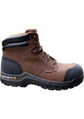 Carhartt Men's Rugged Flex 6” Composite Toe Waterproof Work Boots, Size 8, Black
