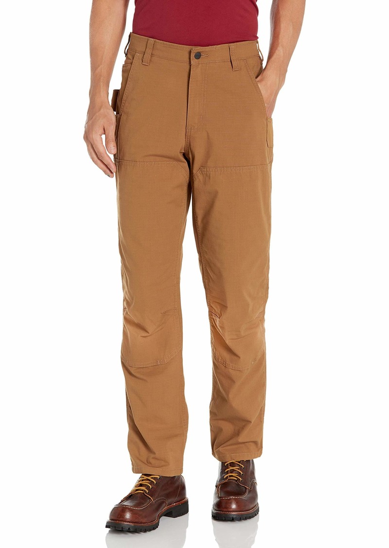 Carhartt Men's Rugged Flex Steel Relaxed Fit Double-Front Pant Brown 38 x 36