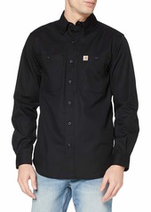 Carhartt Men's Rugged Professional Long Sleeve Work Shirt black
