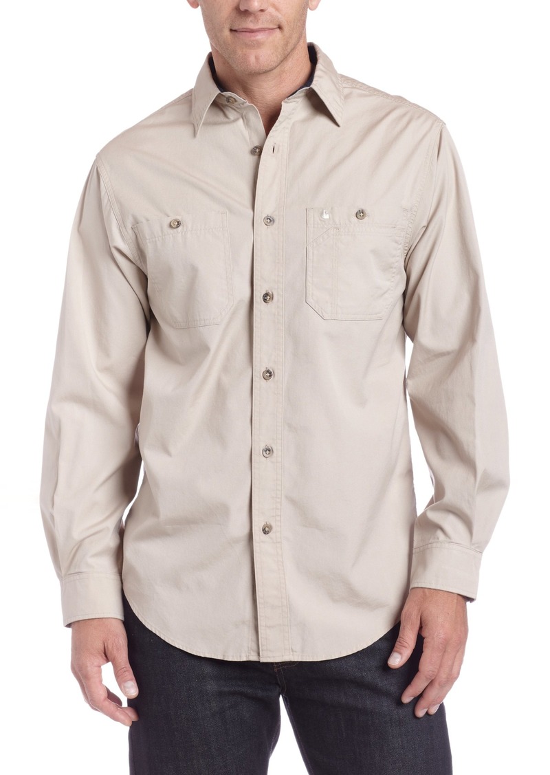 Carhartt Carhartt Men's Tradesman Long Sleeve Shirt Lightweight Canvas ...
