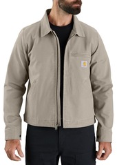 Carhartt Men's Washed Detroit Jacket, XXL, Black | Father's Day Gift Idea