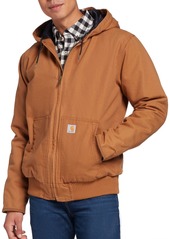Carhartt Men's Washed Duck Active Jacket, 2XL, Black | Father's Day Gift Idea