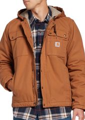 Carhartt Men's Washed Duck Barlett Jacket, 2XL, Black | Father's Day Gift Idea