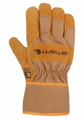 Carhartt Men's Waterproof Breathable Suede (Safety Cuff) Glove  L