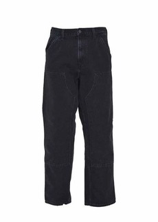 CARHARTT WIP Black Single Knee cotton jeans Carhartt