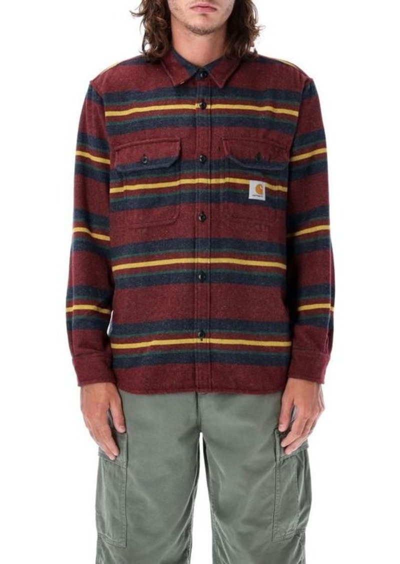 CARHARTT WIP Oregon Stripe Shirt Jacket