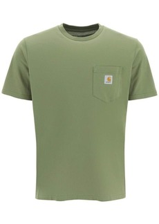 Carhartt wip 'pocket' t-shirt featuring logo label