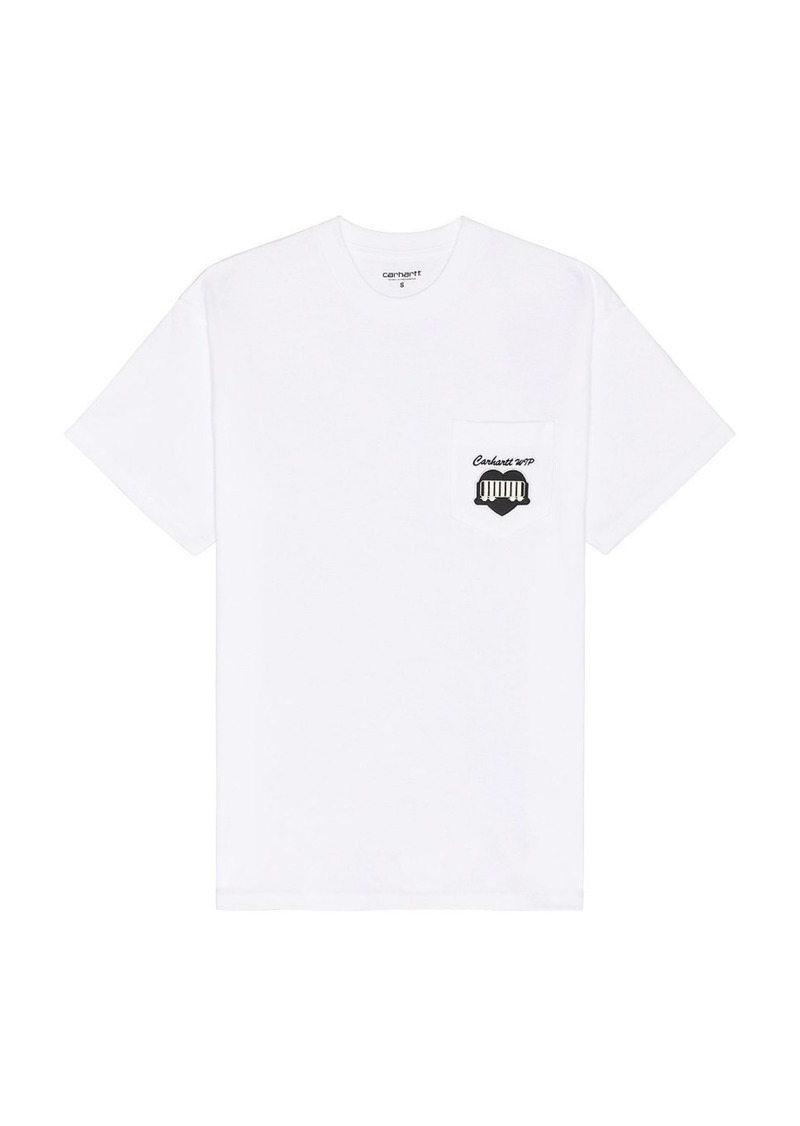 Carhartt WIP Short Sleeve Heart Train Pocket T-Shirt