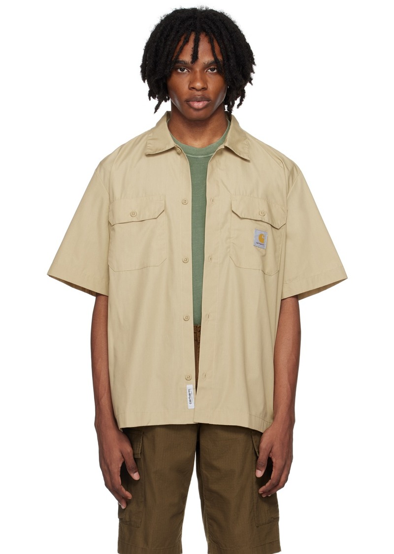 Carhartt Work In Progress Beige Craft Shirt