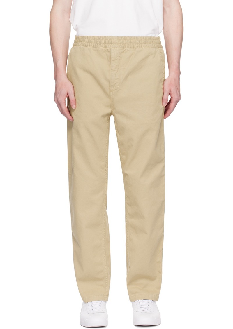 Carhartt Work In Progress Beige Flint Trousers