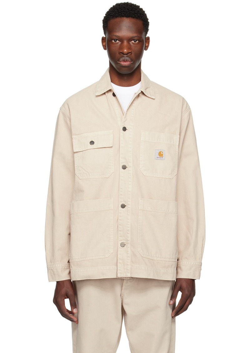 Carhartt Work In Progress Beige Garrison Jacket