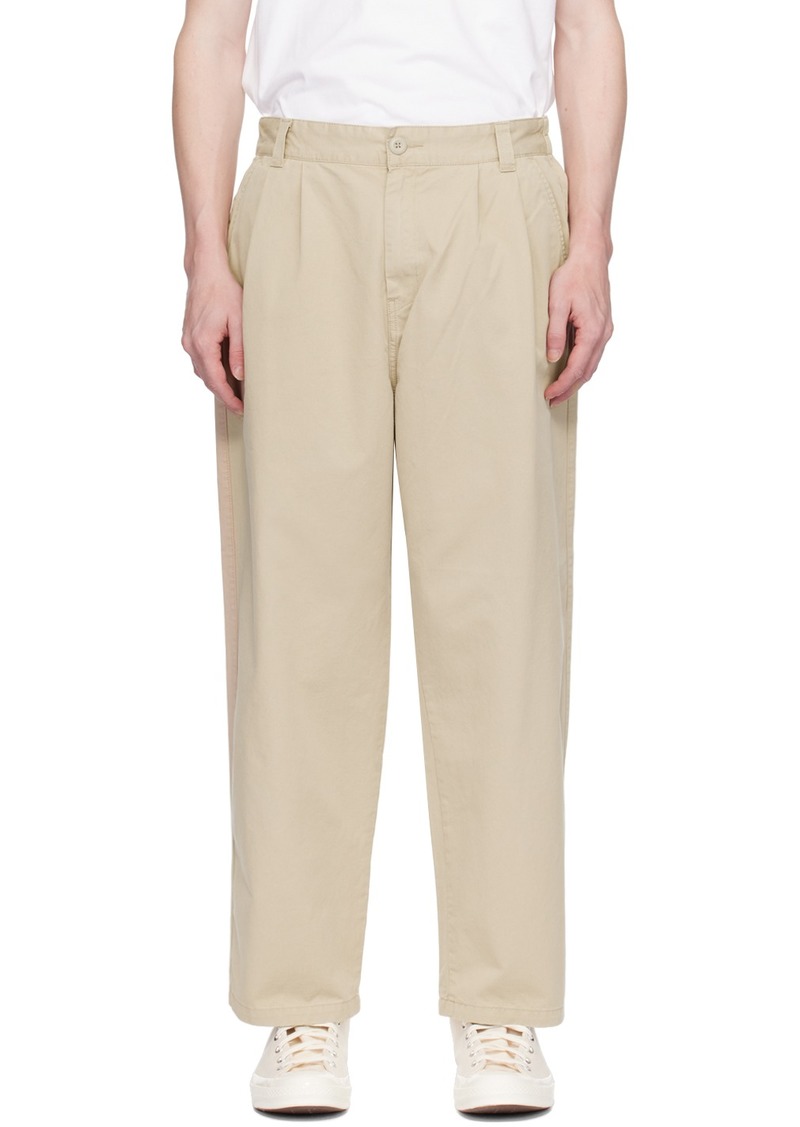 Carhartt Work In Progress Beige Marv Trousers