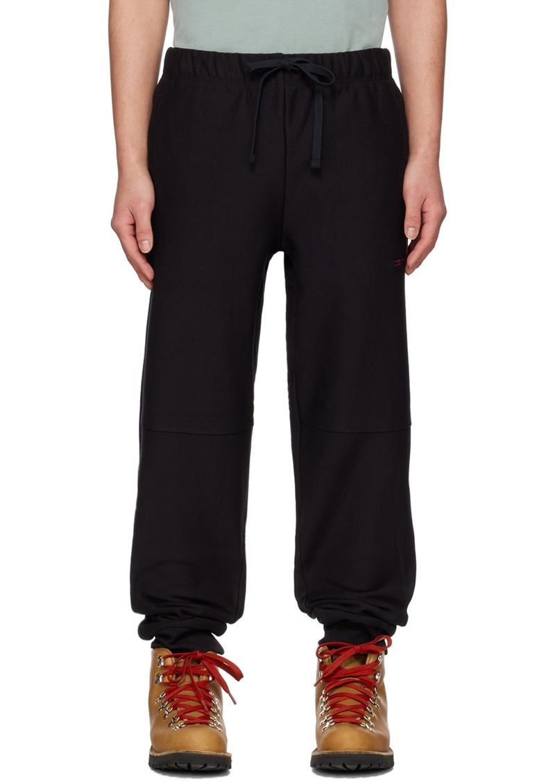 Carhartt Work In Progress Black American Script Lounge Pants