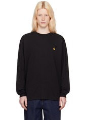 Carhartt Work In Progress Black Chase Long Sleeve T-Shirt