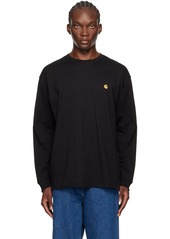 Carhartt Work In Progress Black Chase Long Sleeve T-Shirt