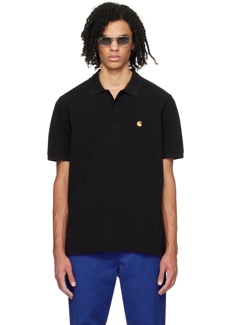 Carhartt Work In Progress Black Chase Polo