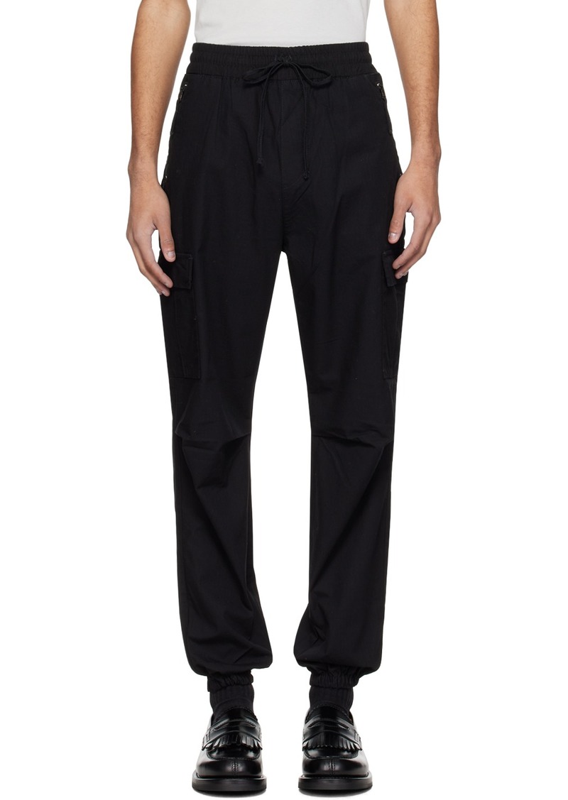 Carhartt Work In Progress Black Jogger Cargo Pants