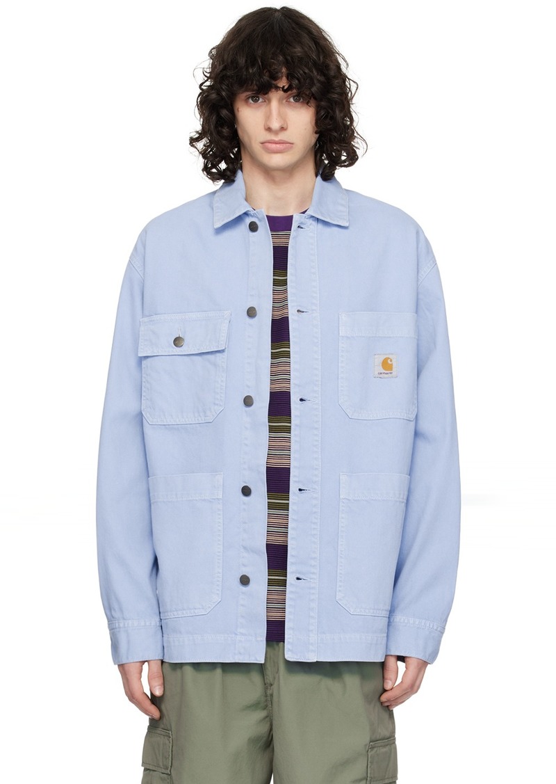 Carhartt Work In Progress Blue Garrison Denim Jacket