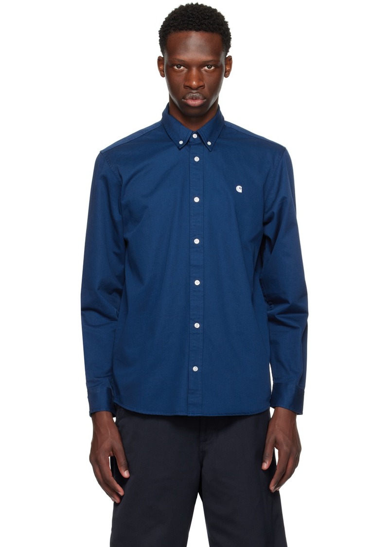 Carhartt Work In Progress Blue Madison Shirt