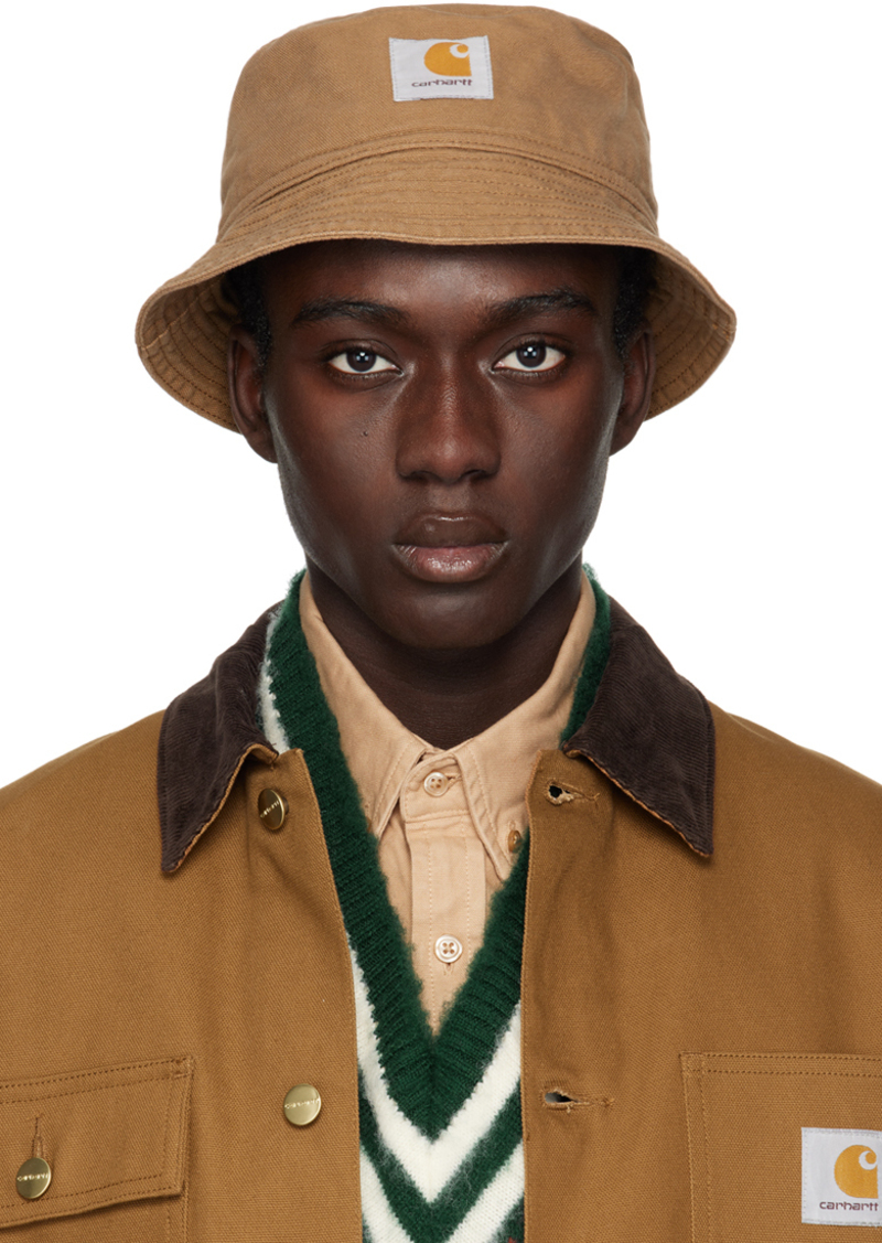 Carhartt Work In Progress Brown Bayfield Bucket Hat