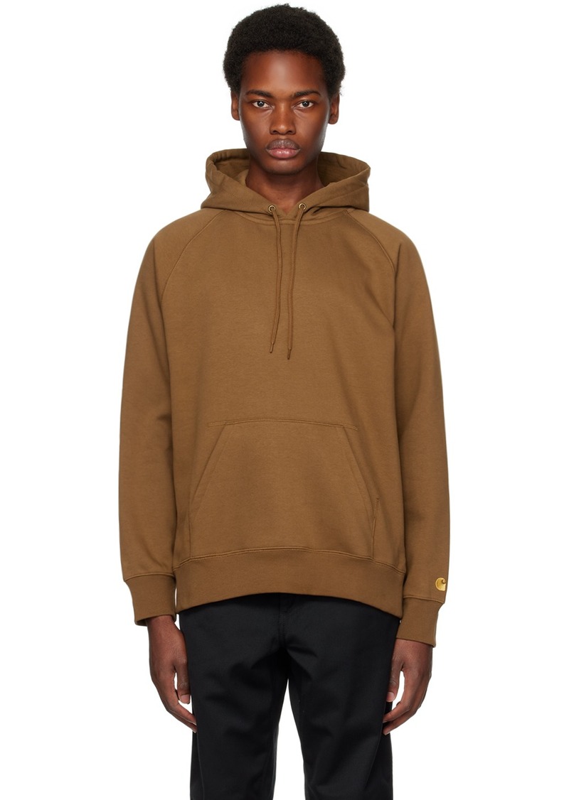 Carhartt Work In Progress Brown Chase Hoodie