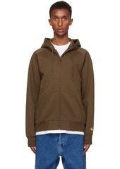 Carhartt Work In Progress Brown Chase Hoodie