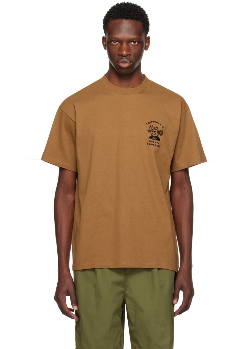Carhartt Work In Progress Brown Icons T-Shirt