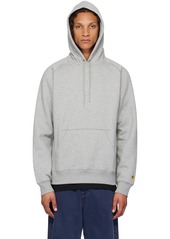 Carhartt Work In Progress Gray Chase Hoodie