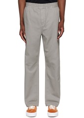 Carhartt Work In Progress Gray Flint Trousers