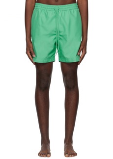 Carhartt Work In Progress Green Chase Swim Shorts