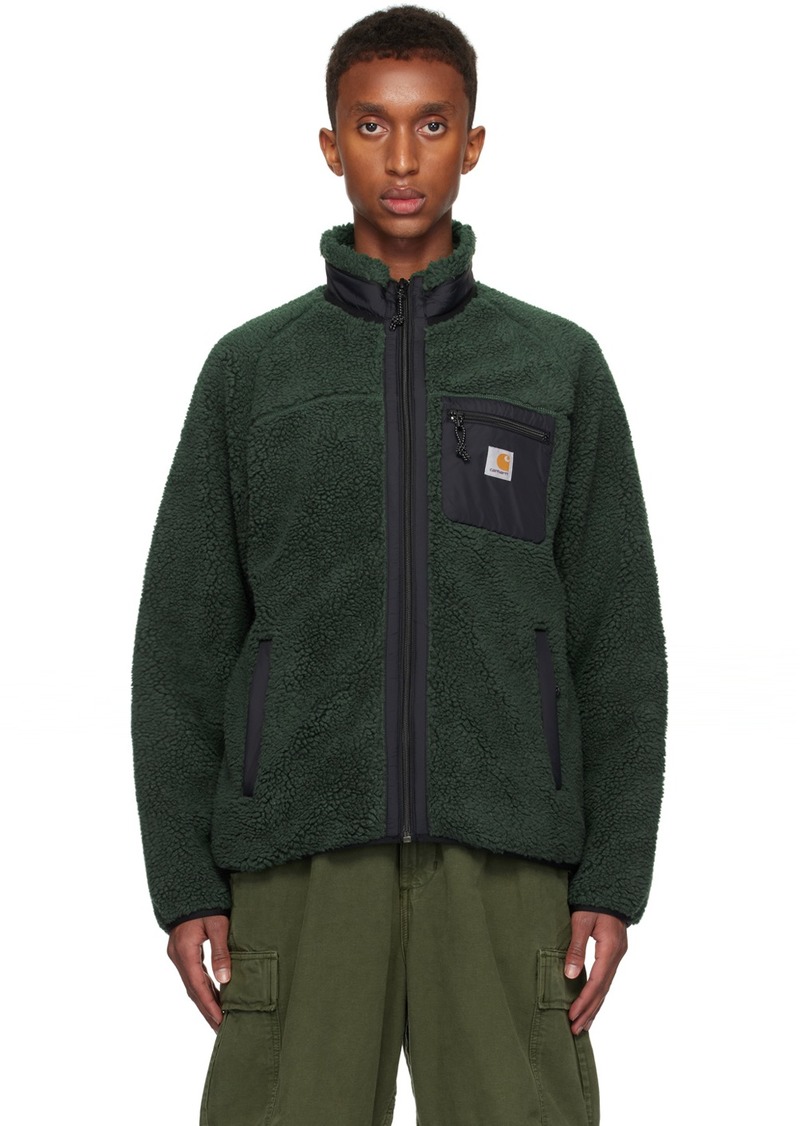 Carhartt Work In Progress Green Prentis Liner Jacket