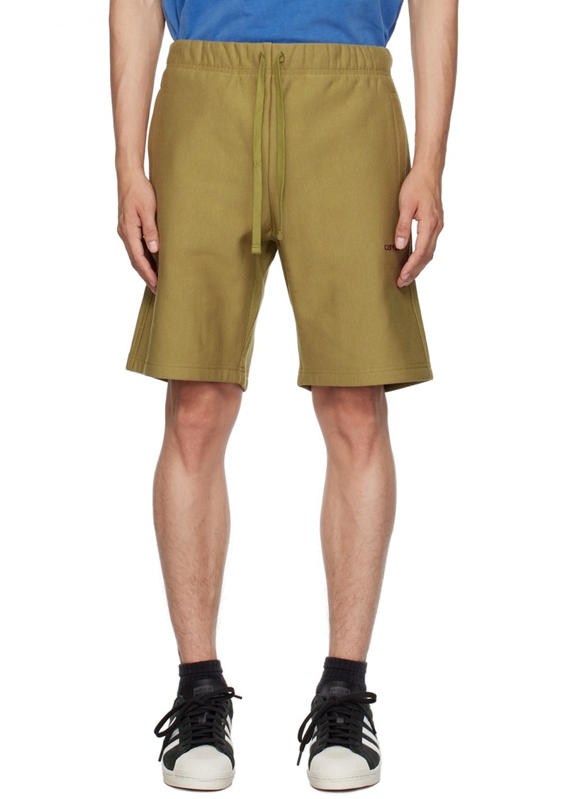 Carhartt Work In Progress Khaki American Script Shorts