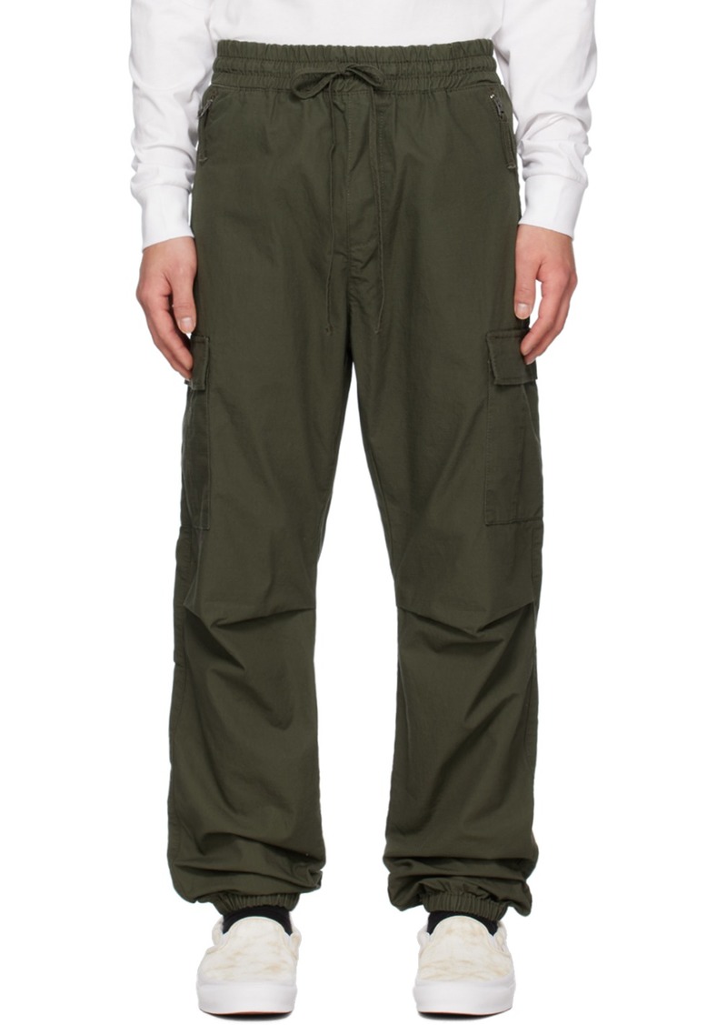 Carhartt Work In Progress Khaki Drawstring Cargo Pants