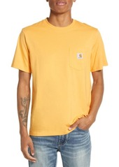Carhartt Work In Progress Logo Pocket T-Shirt in Pale Orange at Nordstrom