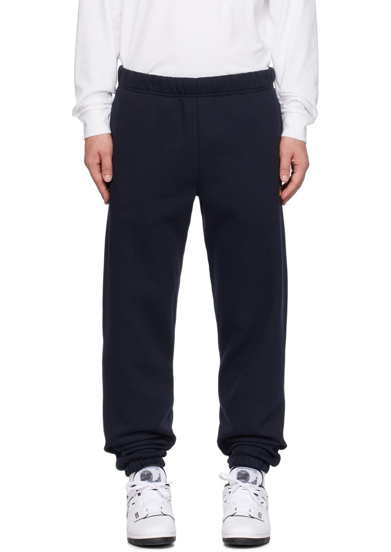 Carhartt Work In Progress Navy Chase Sweatpants