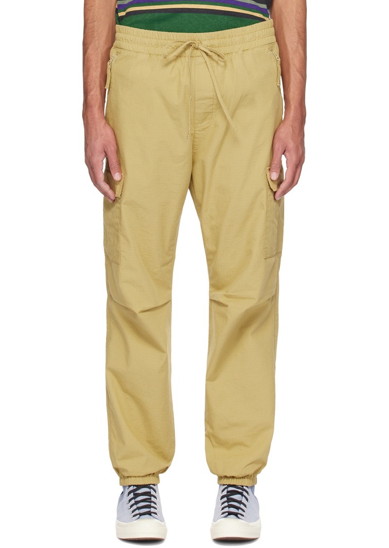 Carhartt Work In Progress Tan Jogger Cargo Pants