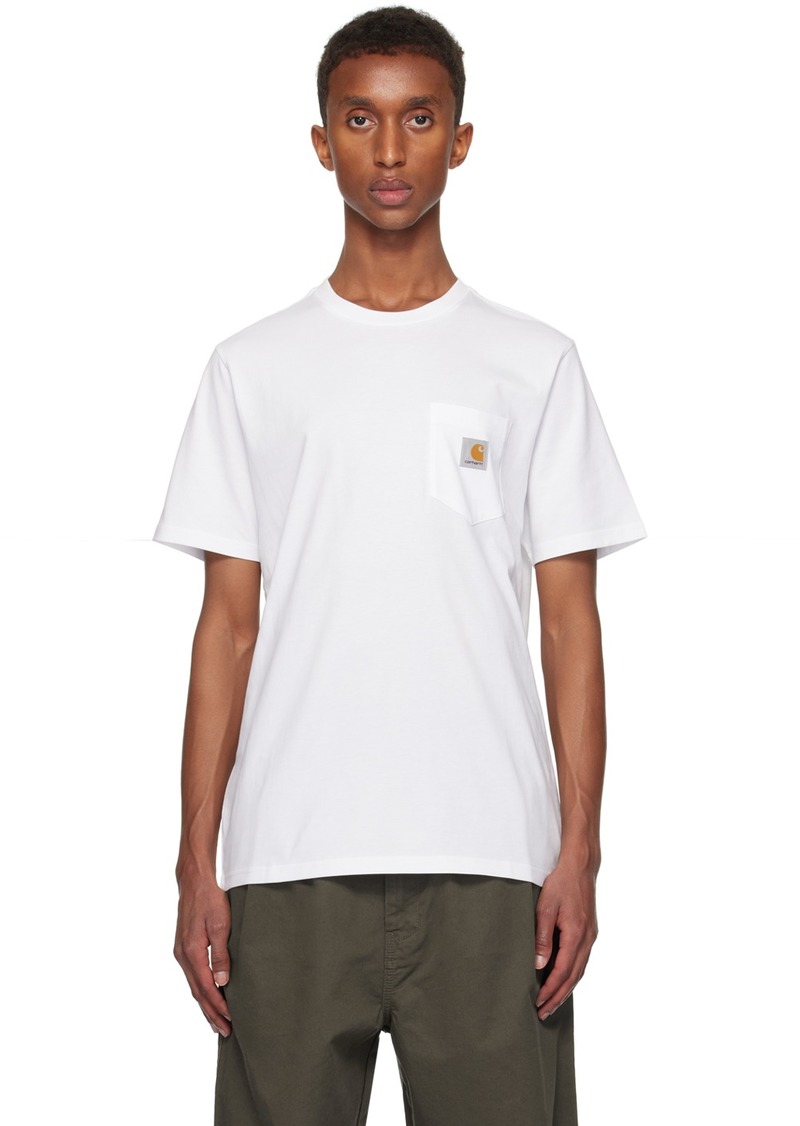 Carhartt Work In Progress White Pocket T-shirt