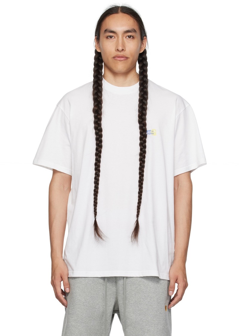 Carhartt Work In Progress White Radiant T-Shirt