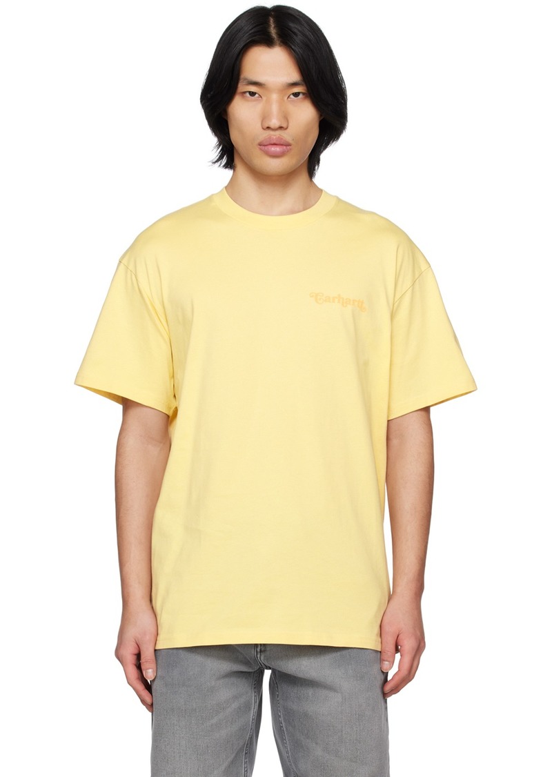 Carhartt Work In Progress Yellow Fez T-Shirt