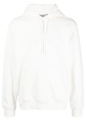 Carhartt embroidered-logo cotton hoodie