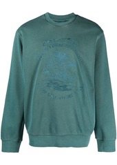 Carhartt embroidered-logo cotton jumper