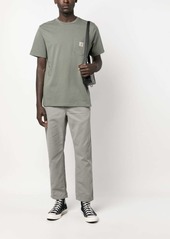 Carhartt Flint straight-leg organic-cotton trousers