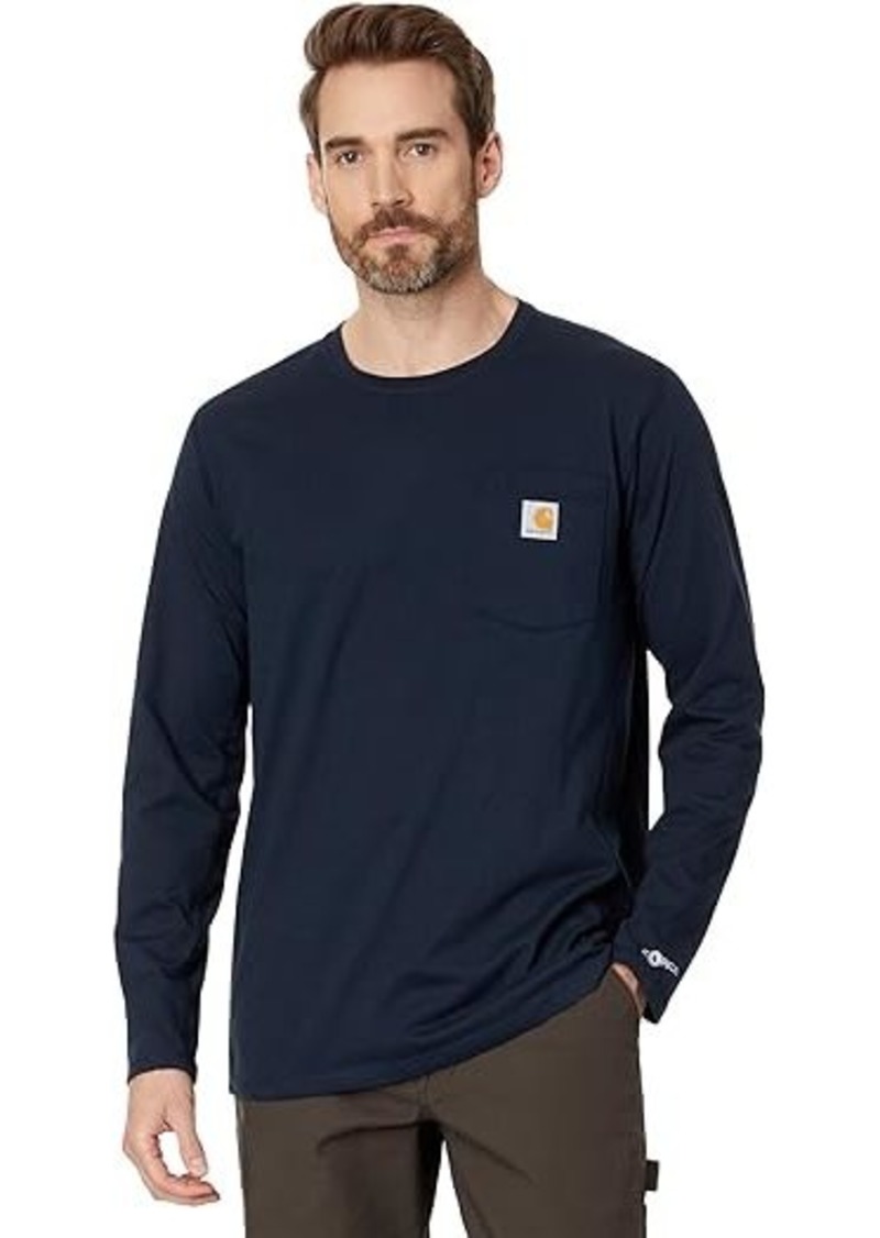 Carhartt Force Relaxed Fit Midweight Long Sleeve Pocket T-Shirt