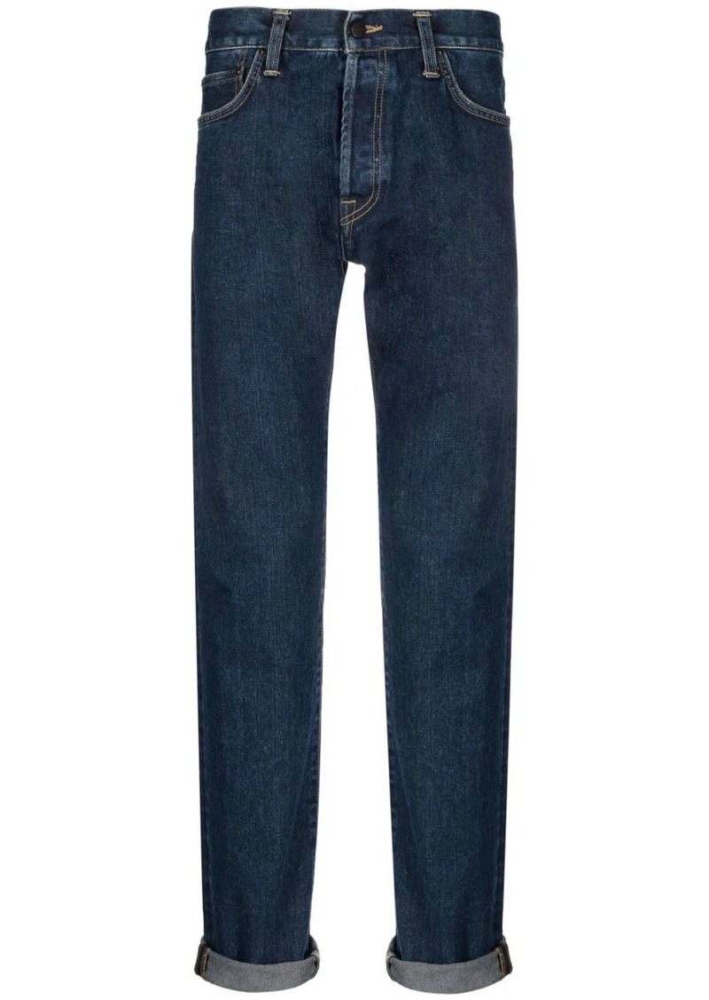 Carhartt high-rise slim-fit jeans