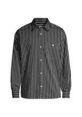 Carhartt Ligety Striped Cotton Button-Front Shirt