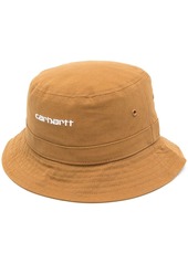 Carhartt logo embroidered bucket hat