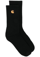 Carhartt logo-embroidered socks