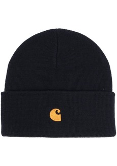 Carhartt logo-patch beanie hat