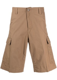 Carhartt logo-patch cotton cargo shorts