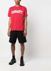 Carhartt logo-patch knee-length shorts